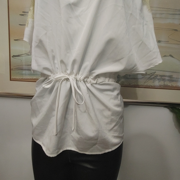Kenneth Cole Top White Size XS - Picture 6 of 9